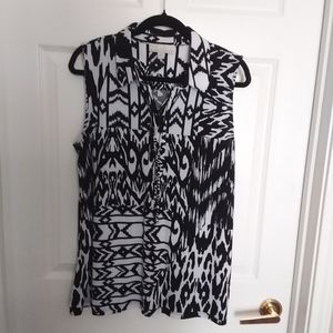 Carolyn Taylor Ladies Sleeveless Tunic Top